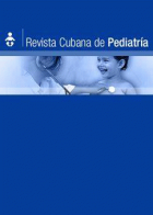 Revista cubana de pediatría.