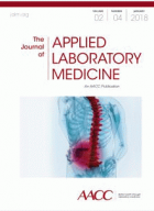 The journal of applied laboratory medicine.