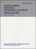 Bangladesh Medical Research Council bulletin.