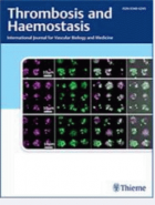 Thrombosis and haemostasis.