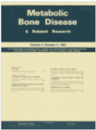 Metabolic bone disease and related research.