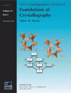 Acta crystallographica.  Section A, Foundations of crystallography.