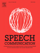 Speech communication.