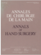 Annales de chirurgie de la main.