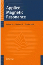 Applied magnetic resonance.