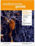 Medizinische Genetik : Mitteilungsblatt des Berufsverbandes Medizinische Genetik e.V.