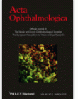 Acta ophthalmologica Scandinavica.