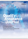 The quality assurance journal : the quality assurance journal for pharmaceutical, health and environmental professionals.