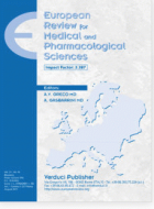 <mark>European</mark> <mark>review</mark> for <mark>medical</mark> and <mark>pharmacological</mark> <mark>sciences</mark>.