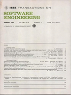 IEEE transactions on software engineering.